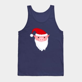 Christmas pig Tank Top